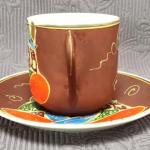 Šálek s podšálkem, Japan motiv  Šálek s podšálkem, Japan motiv