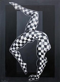 Gymnastka - velký formát  - Max Rey Gymnastka - velký formát  - Max Rey