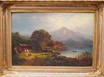 Johann August (1822-?) - Horská vesnice Johann August (1822-?) - Horská vesnice