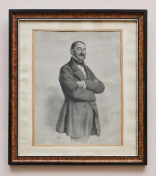 Grafika gentlemana z 19. století Wien Grafika gentlemana z 19. století Wien