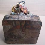 Sv. Jiří s drakem ( dřevořezba )  Sv. Jiří s drakem ( dřevořezba )