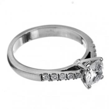 Zlatý prsten s brilianty 1,18 ct Zlatý prsten s brilianty 1,18 ct