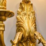 Novoklasicistní nástěnné lampa v 42 cm Novoklasicistní nástěnné lampa v 42 cm