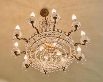 Luxusní křišťálový na lustr 14 žárovek Luxusní křišťálový na lustr 14 žárovek