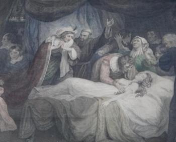 John Opie - Scéna z Romea a Julie John Opie - Scéna z Romea a Julie