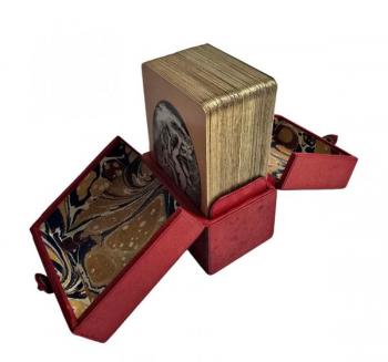 Starožitné hrací karty B. P. Grimaud v originálním Starožitné hrací karty B. P. Grimaud v originálním