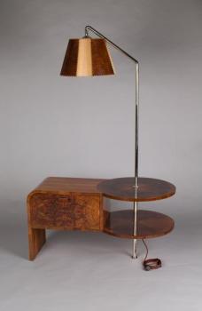 Lampa Art deco ořechová kořenice Lampa Art deco ořechová kořenice