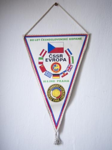 Vlaječka 80 let československé kopané Vlaječka 80 let československé kopané