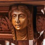 Neogotický vyřezávaný stůl. Dub. Rozkládací 386 cm Neogotický vyřezávaný stůl. Dub. Rozkládací 386 cm