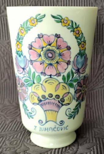 Pítko / pohárek - Luhačovice, ručně malované Pítko / pohárek - Luhačovice, ručně malované