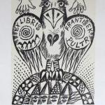 Olga Čechová - Čtyři ex libris, PF 1974 Olga Čechová - Čtyři ex libris, PF 1974