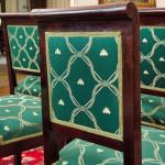 Zrestaurovaný komplet 6 židlí a 2 křesílek – Empír Zrestaurovaný komplet 6 židlí a 2 křesílek – Empír