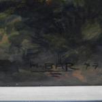 Obraz, zámek Náchod, signováno Obraz, zámek Náchod, signováno