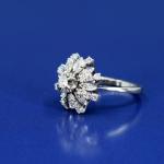 Au 750/1000/ 4,95 g, 0,15 ct + cca 0,50 ct Au 750/1000/ 4,95 g, 0,15 ct + cca 0,50 ct