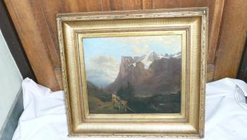 Obraz Alpská krajina  Obraz Alpská krajina