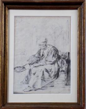 Cornelis Ploos van Amstel podle Gabriel Metsu Cornelis Ploos van Amstel podle Gabriel Metsu