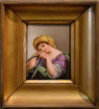 Portrét ženy s kotvou Portrét ženy s kotvou