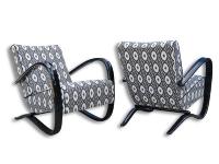 Křesla podle návrhu Jindřicha Halabaly Křesla podle návrhu Jindřicha Halabaly