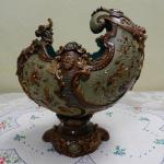 Nástolec, majolika - Wilhelm Schiller, Horní Grund Nástolec, majolika - Wilhelm Schiller, Horní Grund