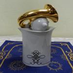 Plastika, trumpetista - Royal Dux Atelier, sign. Plastika, trumpetista - Royal Dux Atelier, sign.