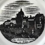 Talířek / miska s měditiskem - Salesiánský kostel  Talířek / miska s měditiskem - Salesiánský kostel