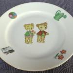 Talíř dezertní, dětský motiv, zn. Epiag  Talíř dezertní, dětský motiv, zn. Epiag