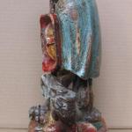 Sv. Jiří s drakem ( dřevořezba )  Sv. Jiří s drakem ( dřevořezba )