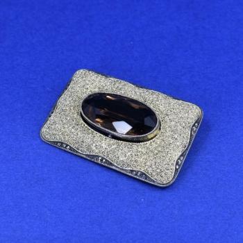 Theodor Fahrner, Stříbrná brož s kamenem Theodor Fahrner, Stříbrná brož s kamenem