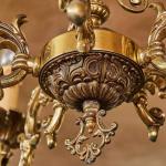 Stylový lustr s onyxem Stylový lustr s onyxem