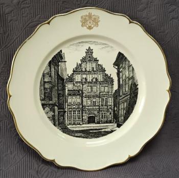 Talíř dekorativní - Hameln - Rattenfängerhaus Talíř dekorativní - Hameln - Rattenfängerhaus