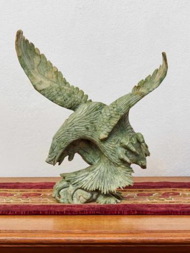 Socha stylizovaného orla z mastku Socha stylizovaného orla z mastku