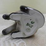 Porcelánová plastika, sedící kočka - Kodaň Porcelánová plastika, sedící kočka - Kodaň