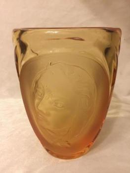 Váza - topasové sklo Váza - topasové sklo