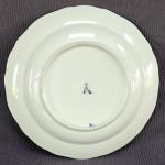 Talíř mělký I., cibulový vzor, zn. Míšeň  Talíř mělký I., cibulový vzor, zn. Míšeň