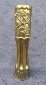 Zákopové umění,váza z hilzny (patrony) Dixmude1914 Zákopové umění,váza z hilzny (patrony) Dixmude1914