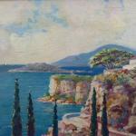 Mořské pobřeží s domem Mořské pobřeží s domem