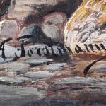 A.Forstmann : Pohled na zámek u jezera A.Forstmann : Pohled na zámek u jezera