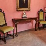 Párové neorenesanční židle s erby Párové neorenesanční židle s erby