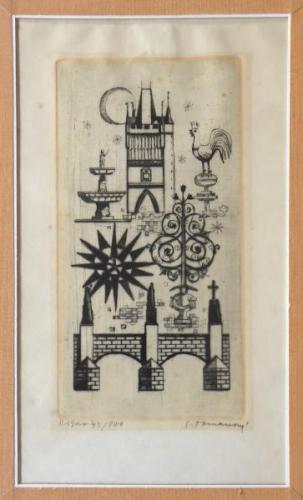 Emilie Tomanová - Pražské motivy Emilie Tomanová - Pražské motivy