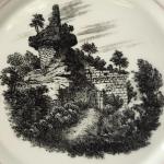 Talířek / miska s měditiskem, zn. F&R ( Březová ) Talířek / miska s měditiskem, zn. F&R ( Březová )