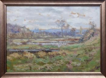 Jindřich Stehlík - Motiv u Prahy Jindřich Stehlík - Motiv u Prahy