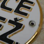 Porcelánová cedule ”Okr. péče o mládež” - Slavkov Porcelánová cedule ”Okr. péče o mládež” - Slavkov