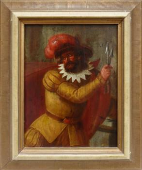 Barokní voják se šípy Barokní voják se šípy