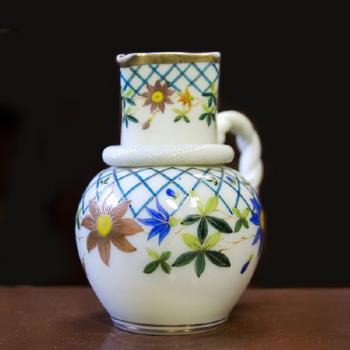 Skleněný džbán Skleněný džbán