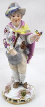 Muž s mošnou a ptáčkem Muž s mošnou a ptáčkem