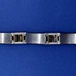 Stříbrný art deco článkový náramek, 1930 Stříbrný art deco článkový náramek, 1930