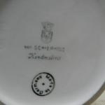 Ručně malovaná váza - Plauen (Plavno), Německo Ručně malovaná váza - Plauen (Plavno), Německo