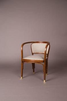 Secesní křeslo Gustav Siegel – model 715  Secesní křeslo Gustav Siegel – model 715