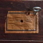 Mědirytina domácí štěstí signovaná Mědirytina domácí štěstí signovaná