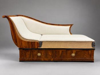 Chaise longue – raný biedermeier Chaise longue – raný biedermeier